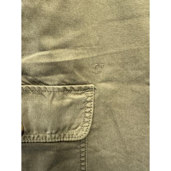 Sundance Safari Dream Tencel Short Women's Sz 16 Olive Cargo - Picture 13 of 13